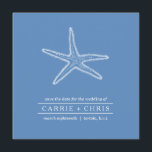 Reserva La Fecha Ilustracion Starfish Guardar la fecha<br><div class="desc">¡Esto ahorra la fecha tiene una estrella de mar ilustrada que sería perfecta para cualquier boda costero!</div>