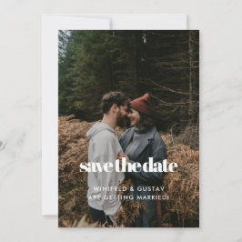 Reserva La Fecha Imagen de Crema Elegante y de moda