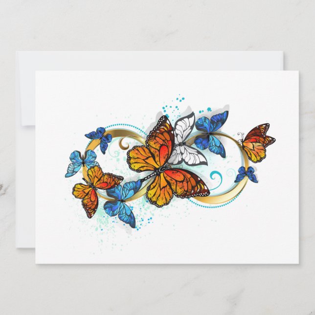 Reserva La Fecha Infinidad de Mariposas Monarca (Anverso)