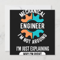 Ingeniero Mecánico Gracioso, Ingeniería Mecánica