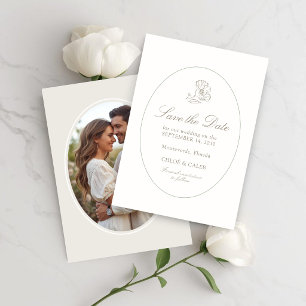 Reserva La Fecha Ivory & Sand   Guión de boda de pareja chic