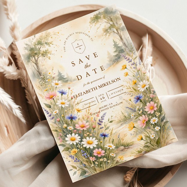 Reserva La Fecha Jardín Romántico Florido Quinceañera (Subido por el creador)