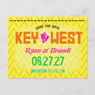 Reserva La Fecha KEY WEST Save the Date Linen