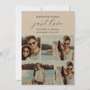 Reserva La Fecha Kraft 4 Collage de fotos Nada Más Que Amar