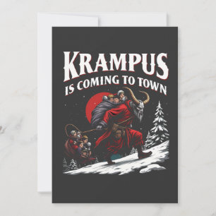 Reserva La Fecha Krampus llega a la ciudad de los Navidades Krampus