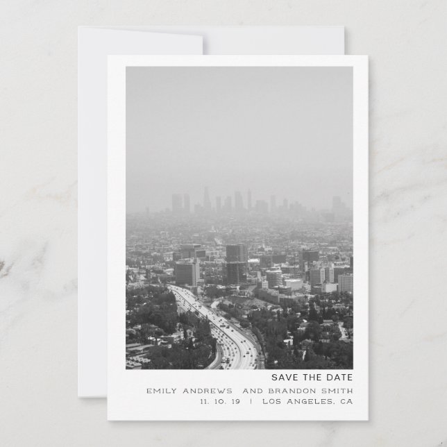 Reserva La Fecha La ciudad de Los Ángeles salva la fecha (Anverso)