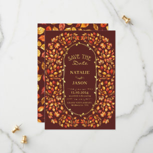 Reserva La Fecha La elegante caída rústica deja al Boda Boho