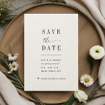 Reserva La Fecha La moderna boda digital Minimalista salva la fecha<br><div class="desc">La boda diseñada por un personalizado permite guardar la tarjeta de fecha con un diseño moderno de estilo minimalista. Descarga digital disponible.</div>