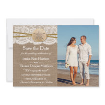La Rustic Sand Dollar Beach Wedding