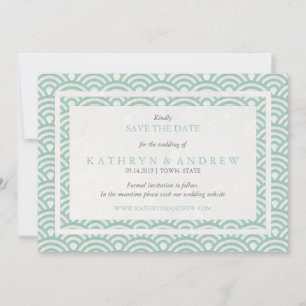 Reserva La Fecha La Seigaiha japonesa salva la fecha sin foto