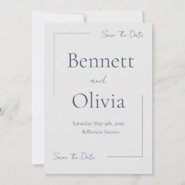 Reserva La Fecha La suave boda de temporada salva la fecha