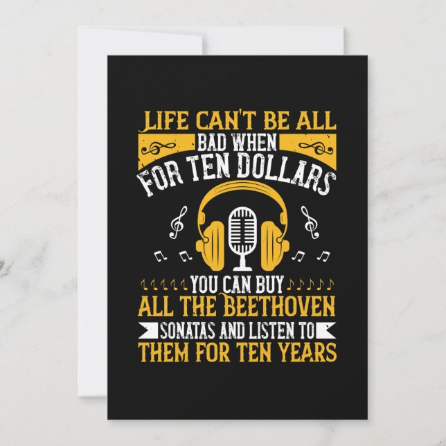 Reserva La Fecha La vida no puede ser tan mala (Anverso)