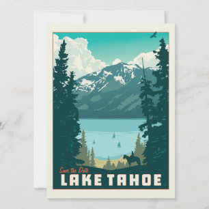 Reserva La Fecha Lago Tahoe   Guardar la fecha - Foto