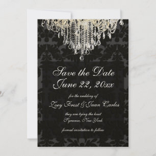 Reserva La Fecha Lámpara de cristal PixDezines/Damasco barroco