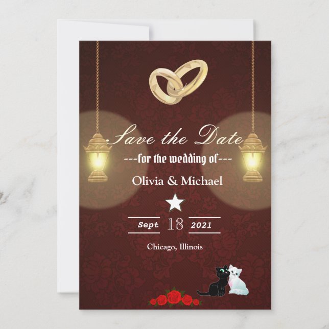 Reserva La Fecha Lámparas (Anverso)