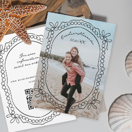 Reserva La Fecha Lápices de pluma y tinta y perlas