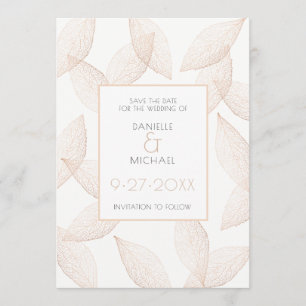 Reserva La Fecha Las hojas de la caída ahorran la fecha