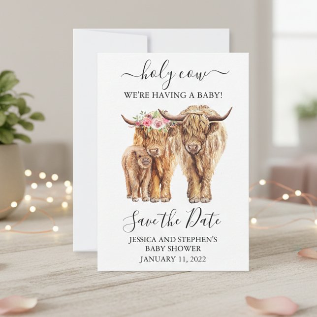 Reserva La Fecha Las parejas de vacas de Highland duchan para salva (Subido por el creador)