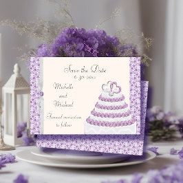 Reserva La Fecha Lavender Florentine Save the Date