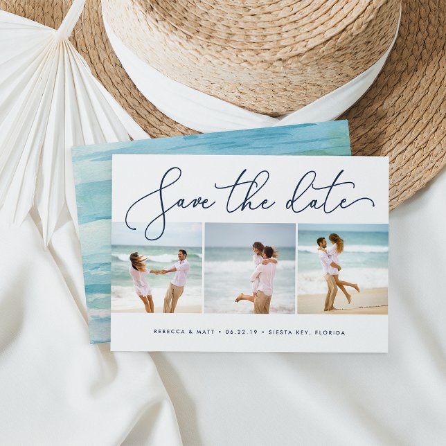 Reserva La Fecha Línea costera | Foto de bodas en la playa (Subido por el creador)