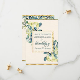 Reserva La Fecha Lirio de Calla Blanca y Eucalipto