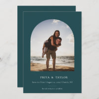 Llanura De Marco De Arco Moderno Guardar La Tarjet