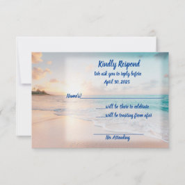 Reserva La Fecha Lo Hacemos En La Playa RSVP