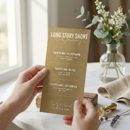 Reserva La Fecha Long Story Short Modern Script Timeline Wedding