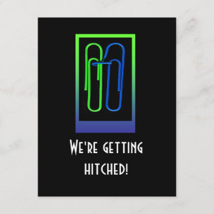 Reserva La Fecha los clips de papel guardan la fecha