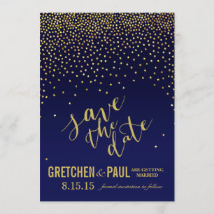 Reserva La Fecha Los diamantes en la boda del cielo salvan la fecha