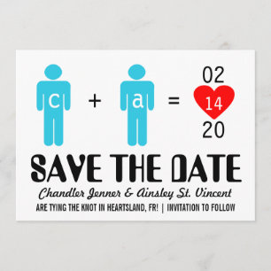 Reserva La Fecha Los pares del amor del monograma ahorran las