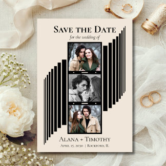 Reserva La Fecha Love in Frames Modern Photo Save the Date