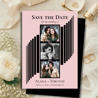 Reserva La Fecha Love in Frames Modern Photo Save the Date