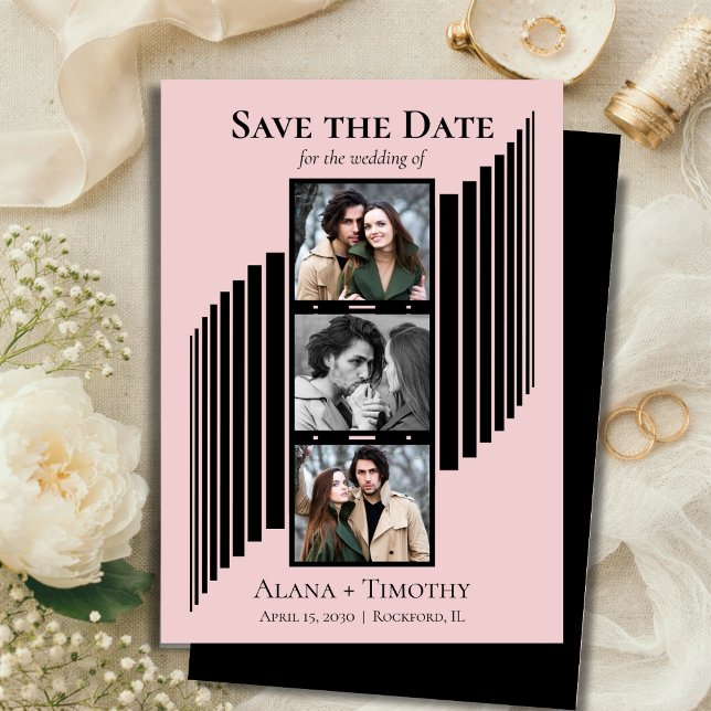 Reserva La Fecha Love in Frames Modern Photo Save the Date (Subido por el creador)