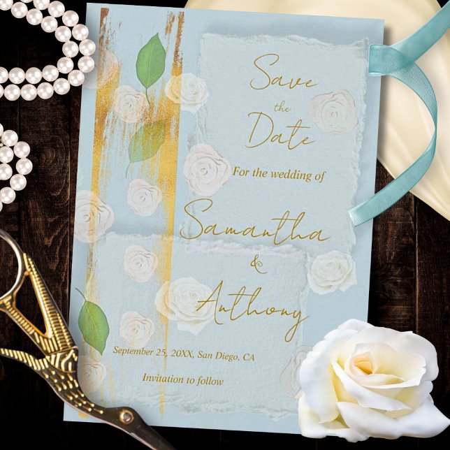 Reserva La Fecha Luxury Style Floral Baroque Elegance (Subido por el creador)