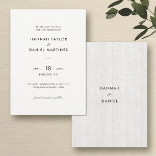 Reserva La Fecha Madera Rusa Simple