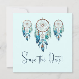 Reserva La Fecha Magic Aquamarine Dreamcatcher Baby Shower