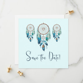 Reserva La Fecha Magic Aquamarine Dreamcatcher Baby Shower