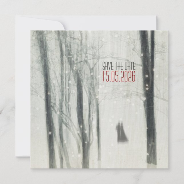 Reserva La Fecha Magic Love Wedding Save the Date (Anverso)