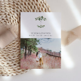 Reserva La Fecha Magnolia Blanca Floral Rustic Image