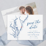 Reserva La Fecha Mapa de Maryland de Ocean City Mínimo Boda moderno<br><div class="desc">Anuncie su boda costero de Ocean City con estilo con nuestro moderno mapa azul marino de la bahía de Chesapeake con el tema de Save the Date cards from Zazzle! Con detalles exquisitos y un toque de encanto costero, estas tarjetas capturan perfectamente la esencia de su Ocean City, boda de...</div>