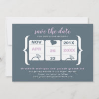 Máquina Tragaperras Save the Date de Boda