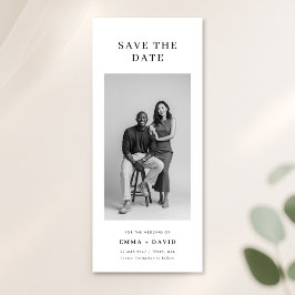 Reserva La Fecha Marcador de Libro de Boda de Estudio Fotográfico C