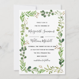 Reserva La Fecha Marco de la pradera de verano Curso de agua Invita