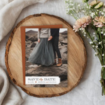 Marco Elegante Superposición de Fotos Guardar la F