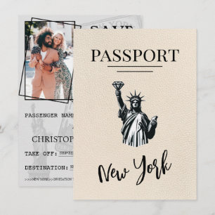 Reserva La Fecha Marfil, el pasaporte de la ciudad de Nueva York, s