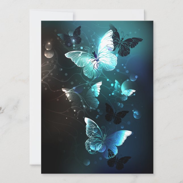 Reserva La Fecha Mariposas nocturnas de menta (Anverso)
