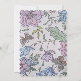 Reserva La Fecha Mariposas y Flores 