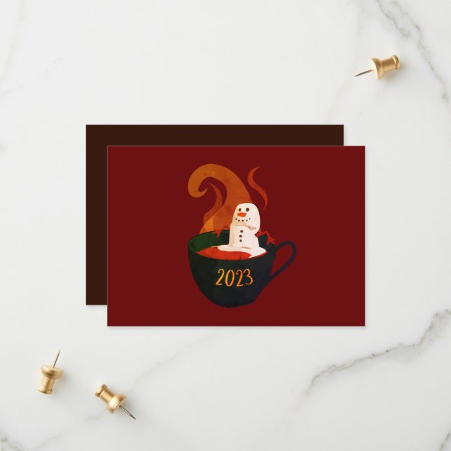 Reserva La Fecha Marisma De Nieve En Cacao Caliente (Anverso/Reverso In Situ)