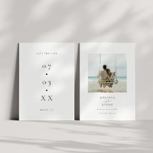 Matrimonio fotográfico tropical mínimo